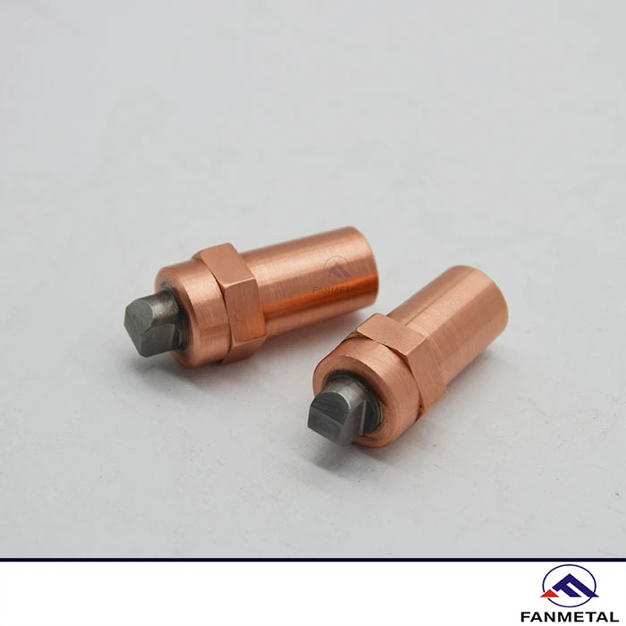 Copper Tungsten Inlaid Spot Welding Electrode Copper Tungsten Inlaid Spot Welding Electrode