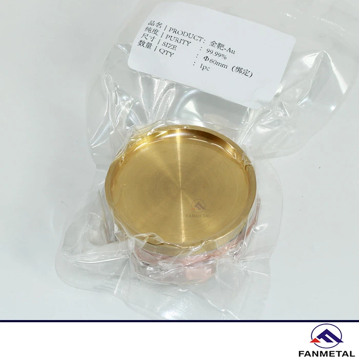 Gold Sputtering Target