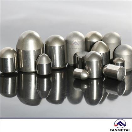 Botão cônico de carboneto de tungstênio