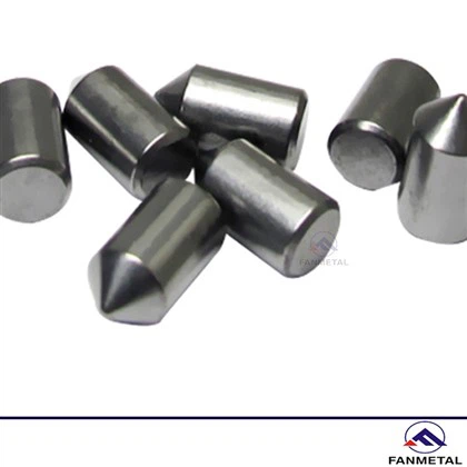 Botões de mineração de carboneto de tungstênio
