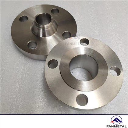 Flanges de liga de titânio